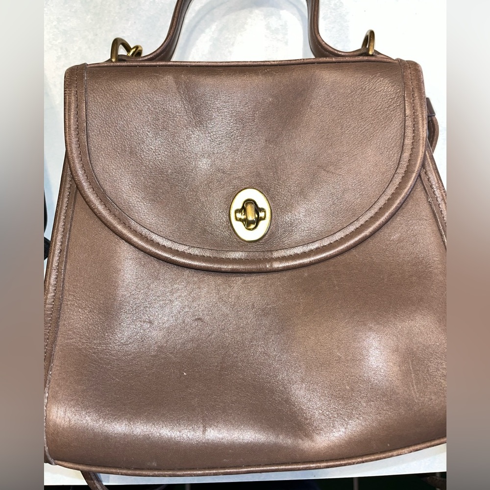 Coach Vintage Regina Crossbody Mahogany 9983